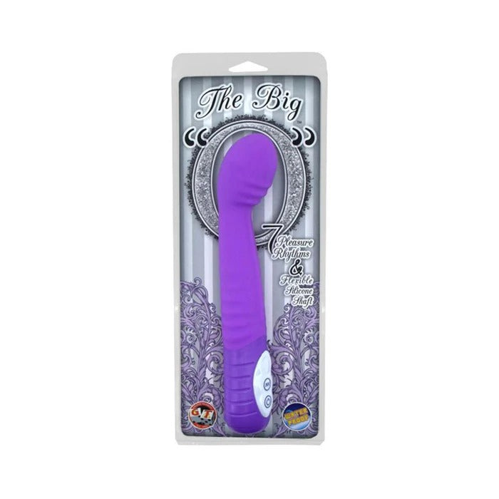 The Big O Vibrator Lavender Golden Triangle Toys - Vibrators