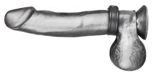 C & B Gear Snap Cock Ring Black Blue Line Men Toys - Cockrings