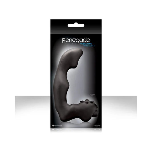 Renegade Vibrating Massager I Black New Sensations - NS Novelties Toys - Anal Toys