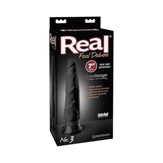 Real Feel Deluxe # 3 - Black Pipedream Products Toys - Vibrators
