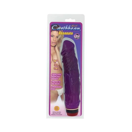 Jelly Resonate Purple Vibrator Golden Triangle Toys - Vibrators