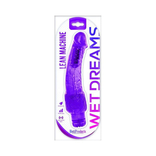 Lean Machine Purple Realistic Vibrator Hott Products Toys - Vibrators