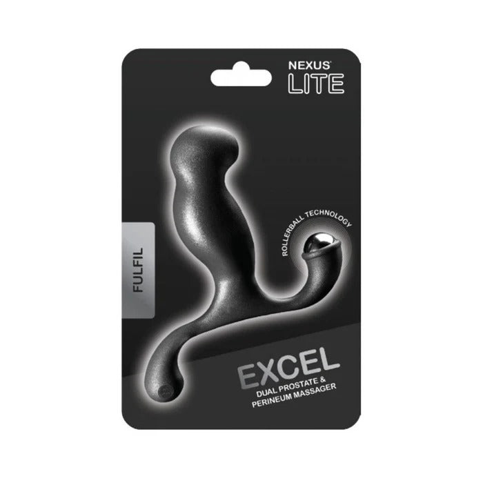 Nexus Excel Prostate Massager - Black Nexus Toys - Anal Toys
