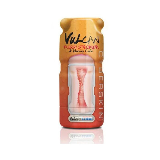 Cyberskin Vulcan Pussy Stroker with Warming Lube Topco Toys - Masturbators