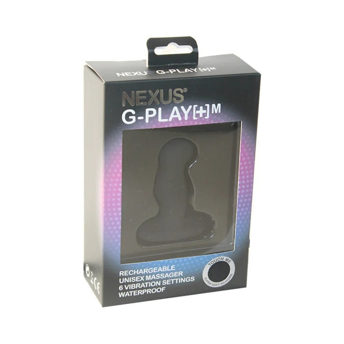Nexus GPLAYMED+ Unisex Vibrator - Black Nexus Toys - Anal Toys