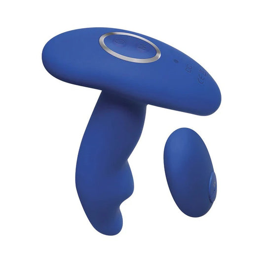 The Great Prostate Blue Vibrating Massager Zero Tolerance Toys - Anal Toys