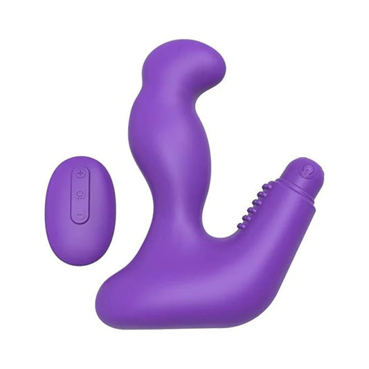 Nexus Max 20 Unisex Massager Remote Control With Removable Bullet Waterproof Purple Nexus Toys - Anal Toys