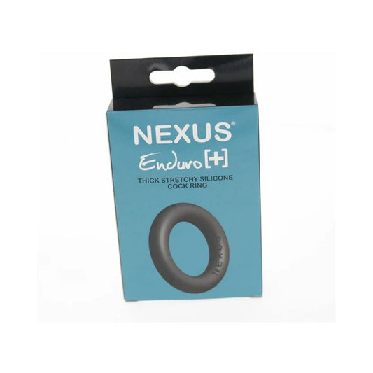 Nexus Enduro+ Thick Silicone Cock Ring - Black Nexus Toys - Cockrings