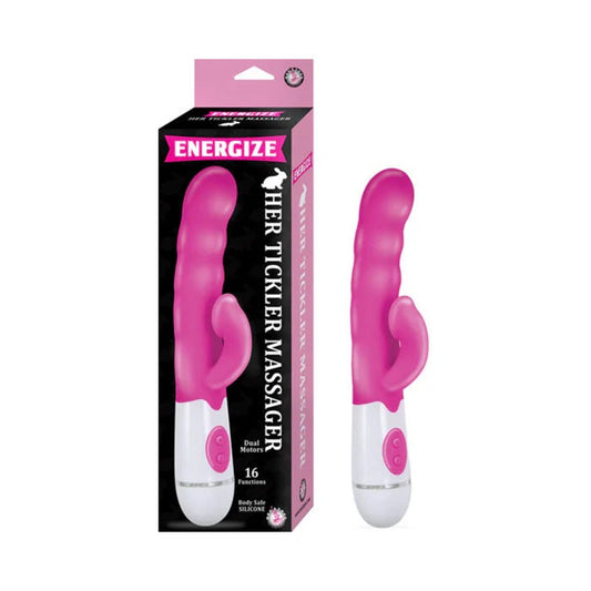 Energize Her Tickler Massager Pink Nasstoys Toys - Vibrators