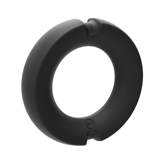 Kink By Doc Johnson Hybrid Silicone Covered Metal Cock Ring 45mm Doc Johnson Toys - Cockrings