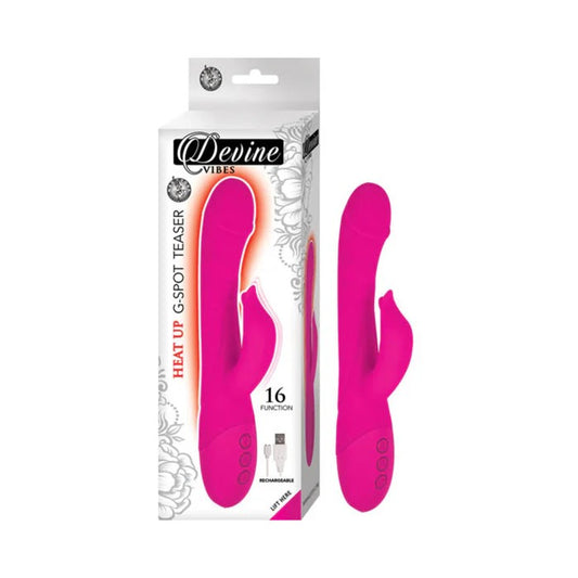 Devine Vibes Heat-up G-spot Teaser-pink Pink Toys - Vibrators