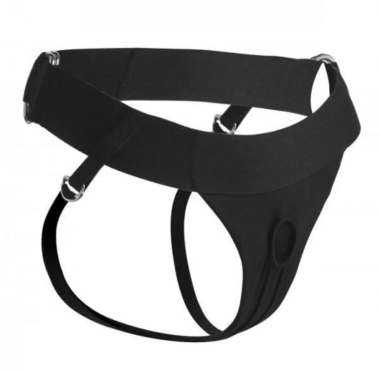 Strap U Avalon Jock Style Strap On Harness Black O/S Strap U Toys - Fetish