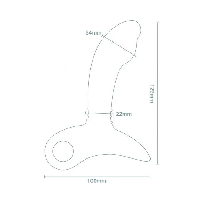 Nexus Sparta Rechargeable Prostate Stroker Black Nexus Toys - Anal Toys