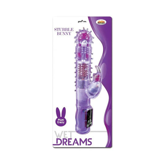 Wet Dreams Stubble Bunny Purple Hott Products Toys - Vibrators