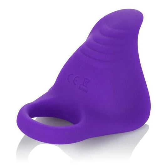 Silicone Remote Rechargeable Orgasm Ring Purple CalExotics - California Exotic Novelties Toys - Cockrings