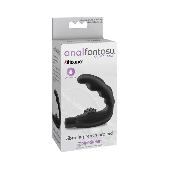 Anal Fantasy Vibrating Reach Around Probe Black Pipedream Products Toys - Anal Toys