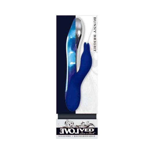 Evolved Bunny Bright Blue Evolved Novelties Toys - Vibrators