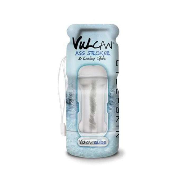 Cyberskin Vulcan Ass Stroker W/cooling Glide Frost Topco Toys - Masturbators