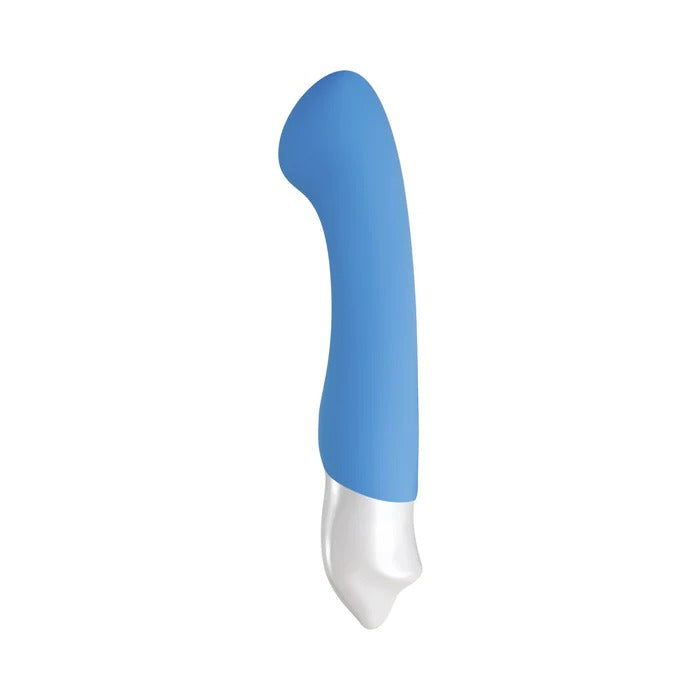 Tempest G Silicone Rechargeable G-Spot Vibrator Blue Evolved Novelties Toys - Vibrators