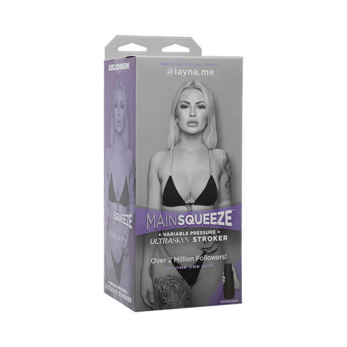 Main Squeeze Girls Of Social Media @layna.me Vanilla Doc Johnson Toys - Masturbators