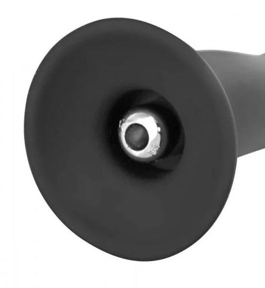 Onyx Vibrating Silicone G-Spot Dildo Black Strap U Toys - Fetish