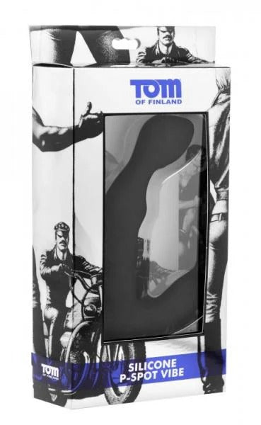 Tom Of Finland Silicone P-Spot Vibe Tom of Finland Toys - Anal Toys