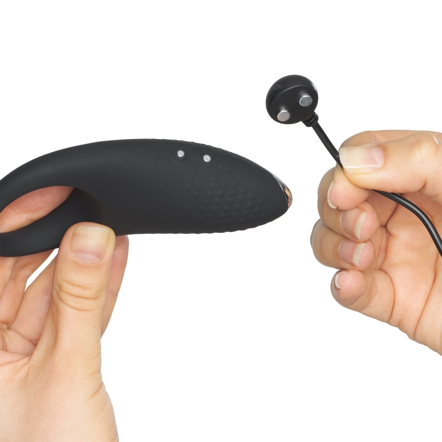 Rocks Off Men-x Empower Couples Stimulator - Black Rocks Off Toys - Cockrings