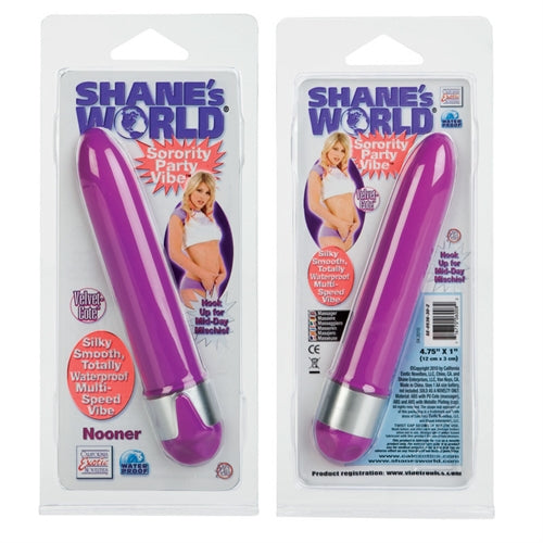 Shanes World Sorority Party Vibe Nooner - Purple Default Title CalExotics - California Exotic Novelties Toys - Vibrators