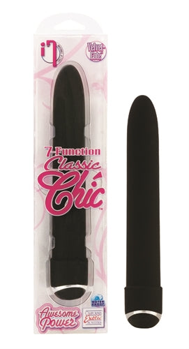 7 Function Classic Chic 6 Inches Vibe - Black Default Title CalExotics - California Exotic Novelties Toys - Vibrators