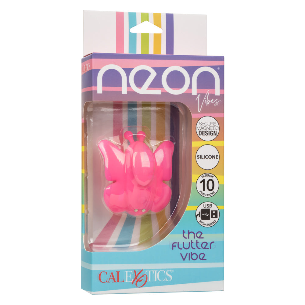 Neon Vibes - the Flutter Vibe - Pink Default Title CalExotics - California Exotic Novelties Toys - Vibrators