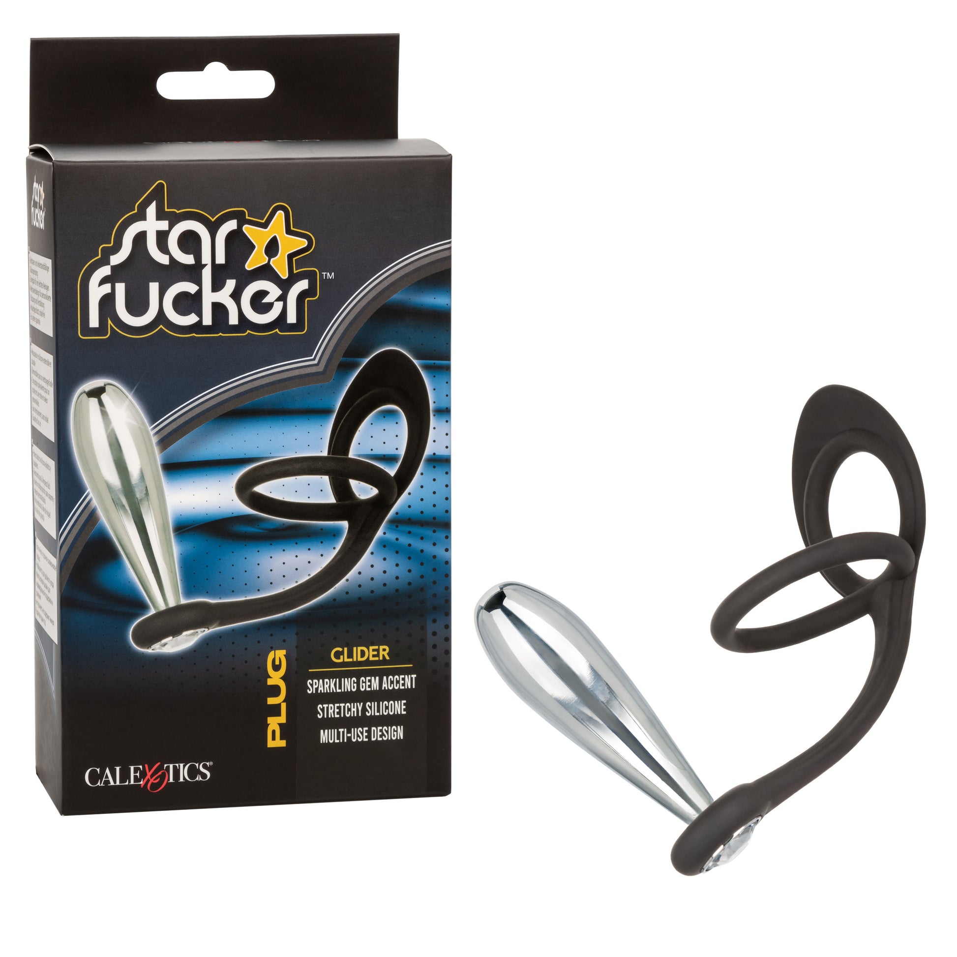 Star Fucker Glider Plug Default Title CalExotics - California Exotic Novelties Toys - Anal Toys