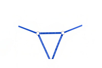 Allure Garter Belt & Open Panty Set Blue Allure Lingerie Women - Lingerie - Garters