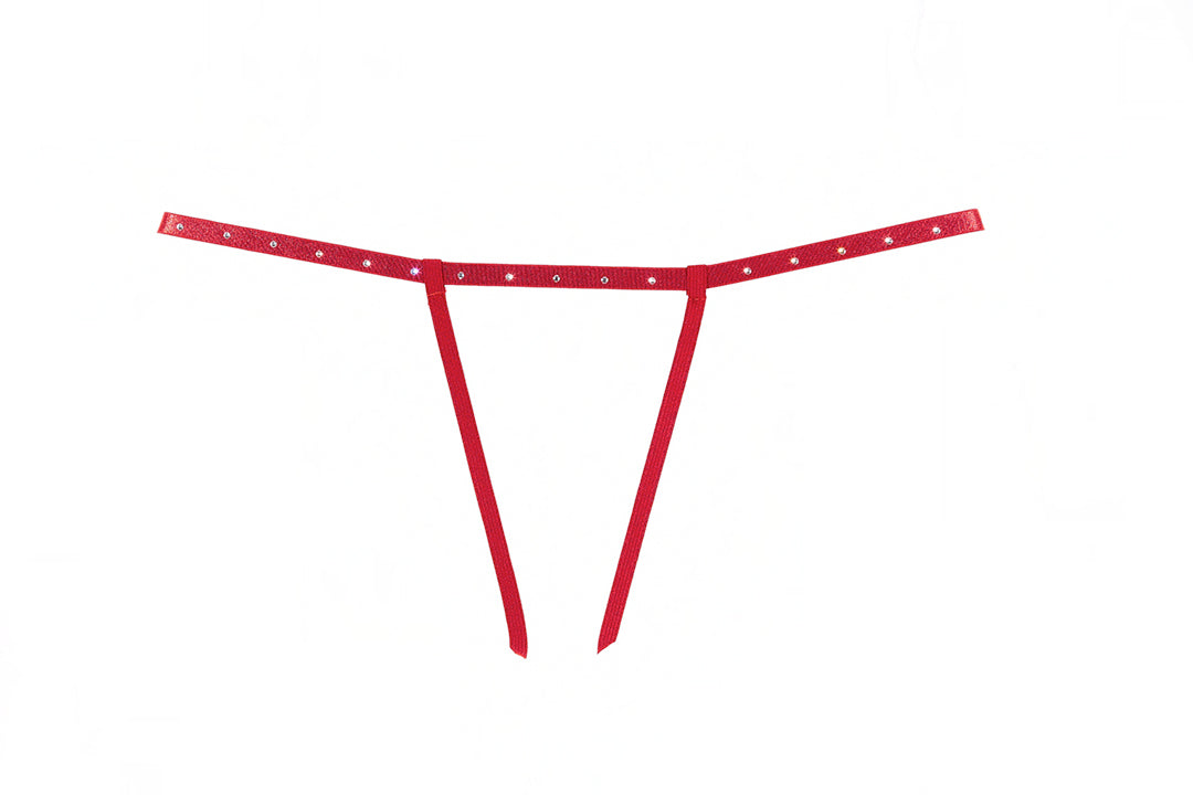 Allure Madelyn Lace Open Cup Babydoll & Open Panty Red O/s Allure Lingerie Women - Lingerie - Sets