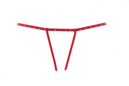Allure Madelyn Lace Open Cup Babydoll & Open Panty Red O/s Allure Lingerie Women - Lingerie - Sets