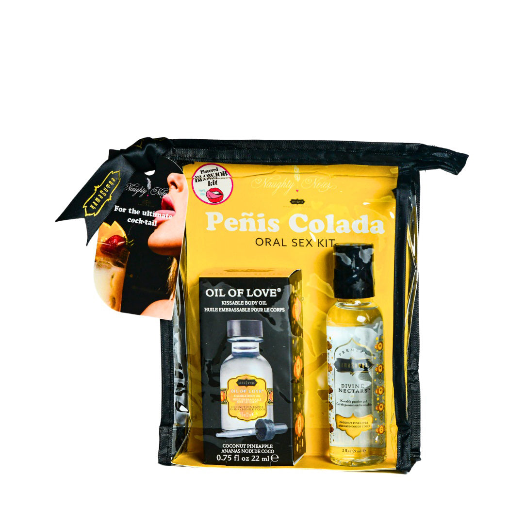 Penis Colada Oral Sex Kit - .75 Oz Default Title Kama Sutra Sexual Wellness - Lubricants