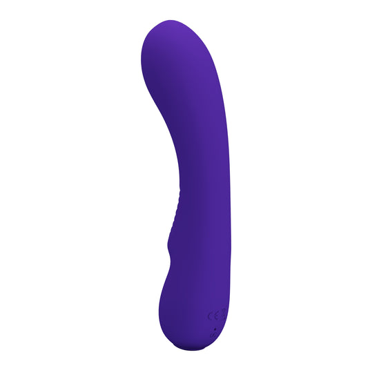 Matt Super Soft Silicone Vibrator - Purple Default Title Pretty Love Toys - Vibrators