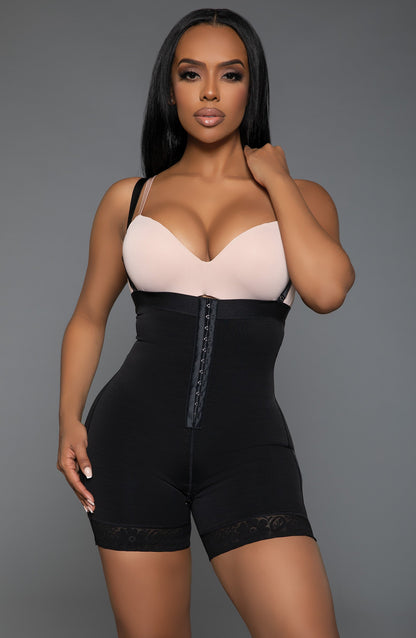 2336 Cinch Me In Bodyshaper Black S M Be Wicked Women - Lingerie - Shapewear & Bodysuits