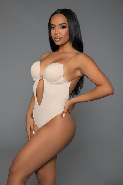 2348 Looking Curvy Bodysuit Shaper Be Wicked Women - Lingerie - Shapewear & Bodysuits