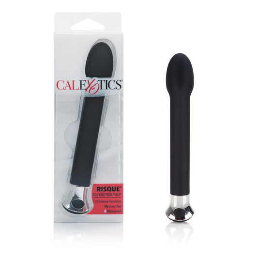 10-Function Risque Tulip - Black Default Title CalExotics - California Exotic Novelties Toys - Vibrators