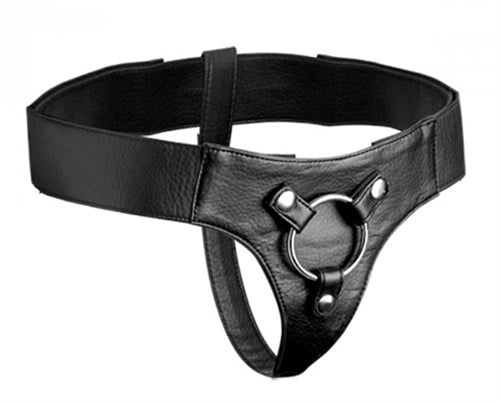 Domina Adjustable Wide Band Strap on Harness Default Title XR Brands Toys - Fetish