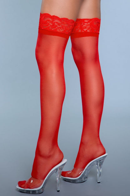 1912 Keep A Secret Thigh Highs Be Wicked Women - Lingerie - Hosiery