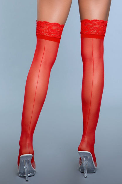 1912 Keep A Secret Thigh Highs Be Wicked Women - Lingerie - Hosiery