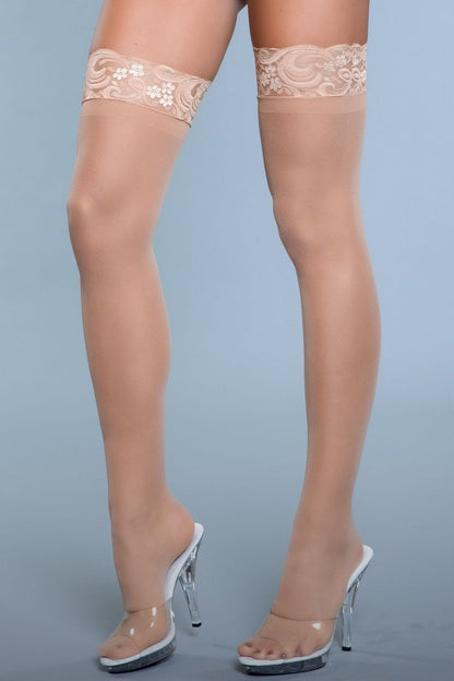 1912 Keep A Secret Thigh Highs Be Wicked Women - Lingerie - Hosiery