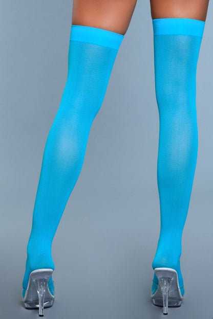 1932 Opaque Nylon Thigh Highs Be Wicked Women - Lingerie - Hosiery