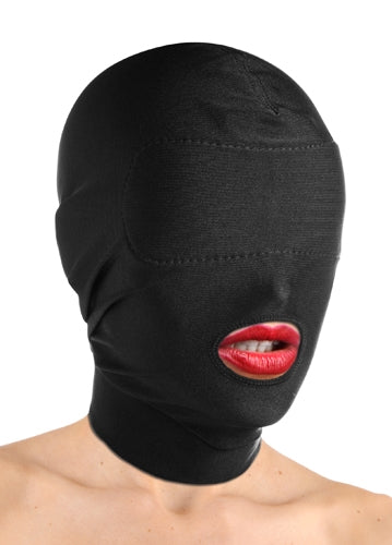 Spandex Hood With Padded Eyes and Open Mouth Default Title XR Brands Toys - Fetish