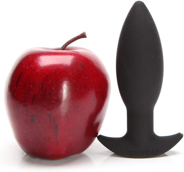 Tantus Sex/Adult Toys Neo Butt Plug - Ultra-Premium & Flexible Sex Toy for Sexual Wellness - Silicone Satin Prostate Massager, Waterproof, Anal Plug, Pleasure for Men, Women, Couples - Onyx