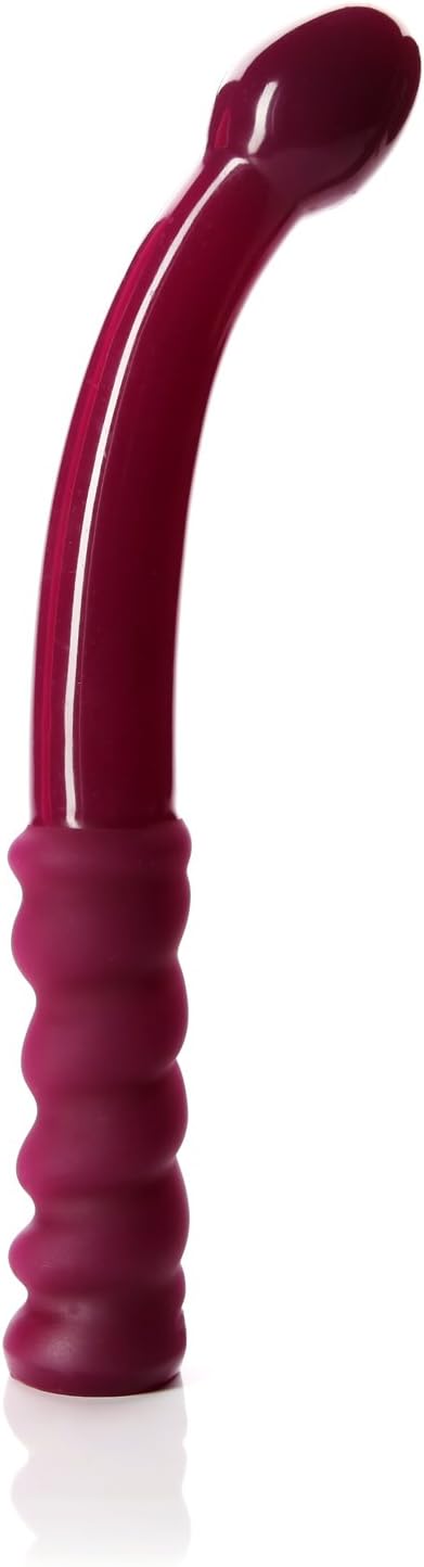 Tantus Sex/Adult Toys G-Force Dildo - 100% Ultra-Premium Silicone Wand Massager, Harness & Machine Compatible for Anal, G-Spot, Vaginal, Men, Women, LGBTQ - Wine