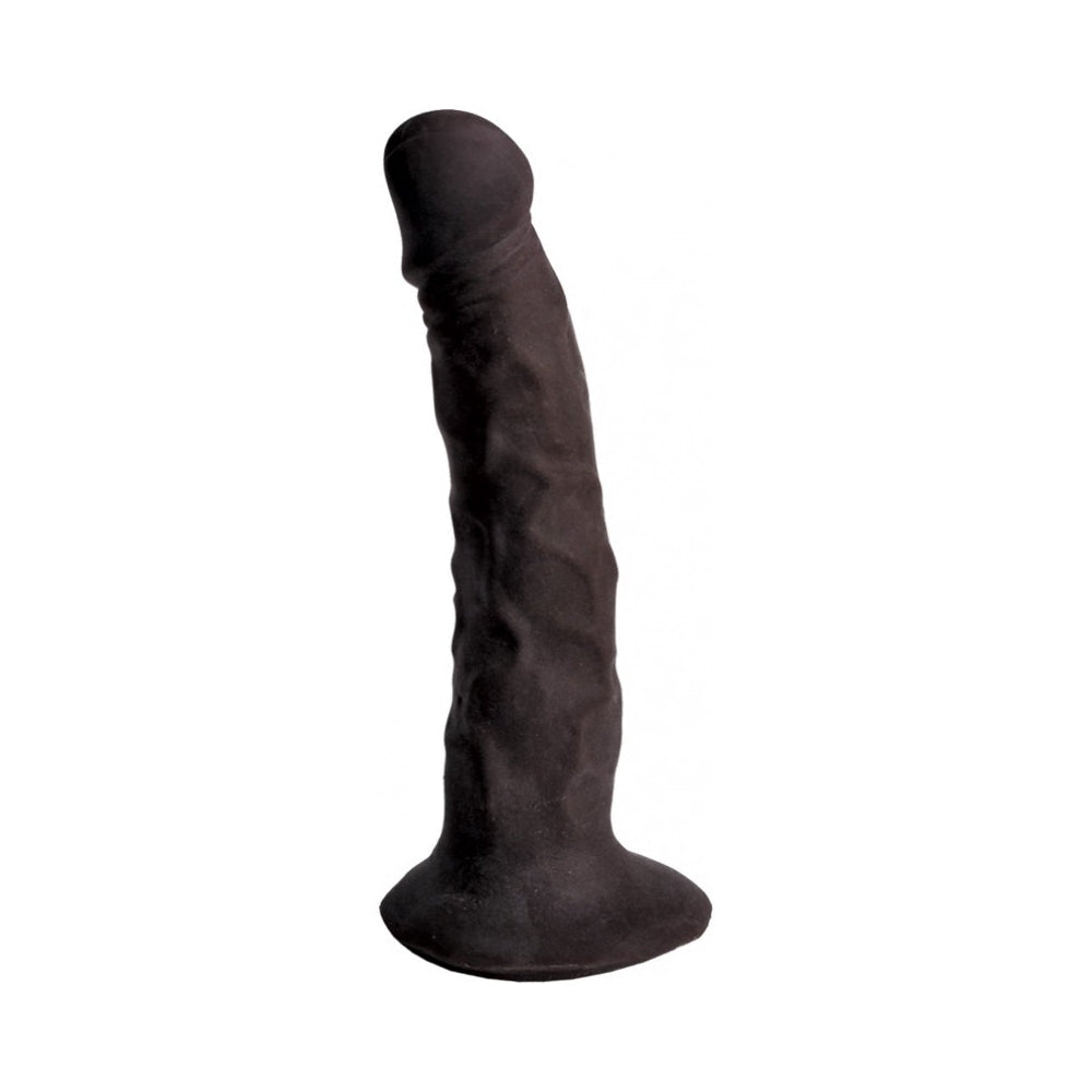 Skinsations Black Playful Partner Strap On Dildo, Harness 8 inches Default Title Hott Products Toys - Fetish