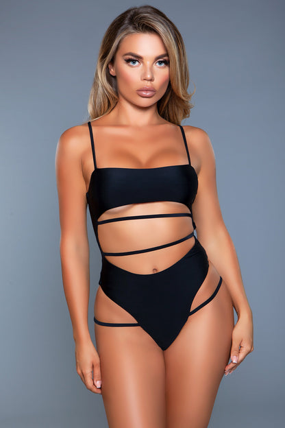 2126 Venetia Swimsuit Black Be Wicked Women - Swim - 1-PC