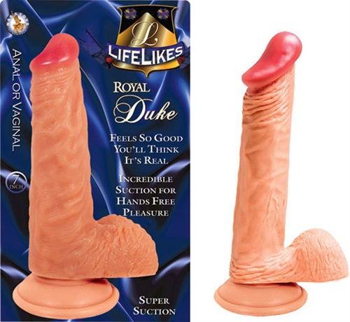 Lifelike Flesh Royal Duke 7 Inch Default Title Nasstoys Toys - Dildos